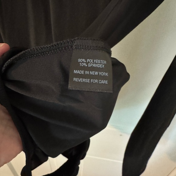 Black Long Sleeve Bodysuit - Picture 3 of 6